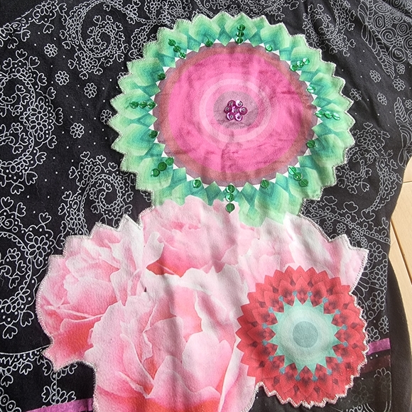 Desigual Kimono Sleeve Top - Picture 4 of 8